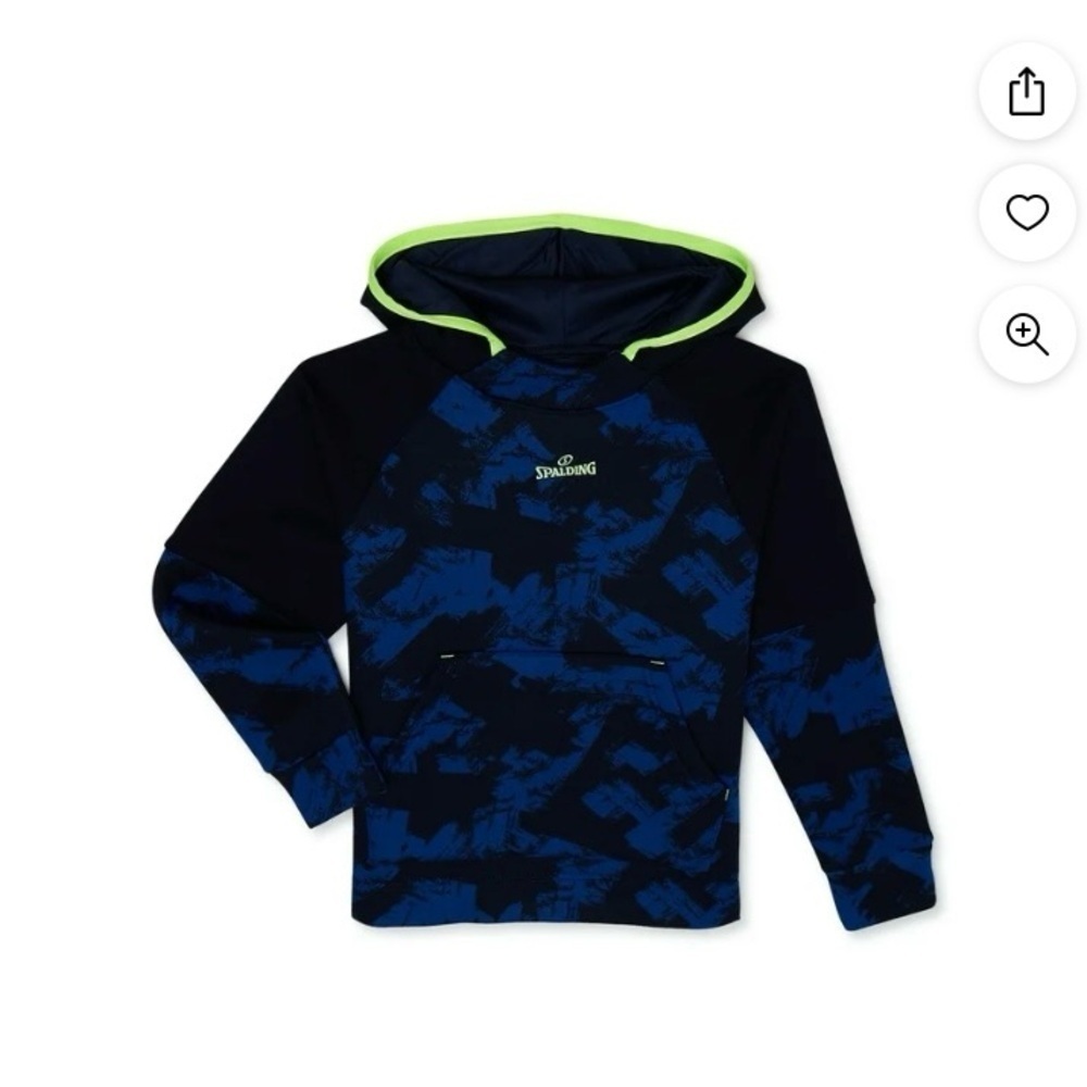 Boys 10/12 NWT boys spalding hoodie